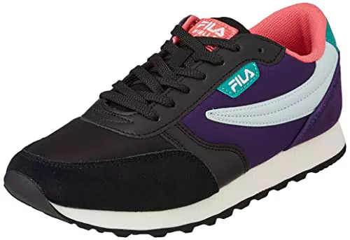 Fila Orbit CB Low Wmncarpe da Ginnastica Donna, Nero/Viola