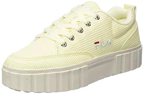 Fila Sandblast R Wmncarpe da Ginnastica Donna, Giallo Trasparente