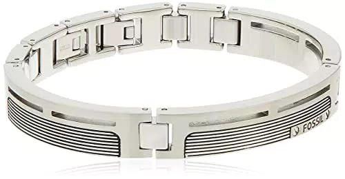 FOSSIL Bracciale maschile in acciaio inossidabile JF84476040