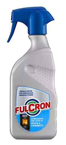FULCRON 2552 Detergente Vetri, Stufe e Caminetti 500 ml