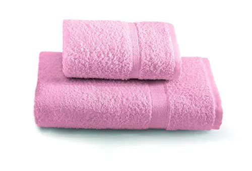 Gabel Tintunita & Co Set Asciugamani, 100% Cotone, Rosa
