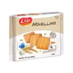 Gastone Lago Novellino, 400 g, Biscotti Frollini fatti con Farina di Grano Tenero e Uova frescheenza Olio di Palma