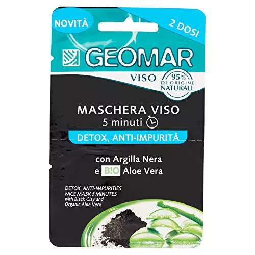 Geomar Detox Anti-impurità - Maschera Viso 2 dosi