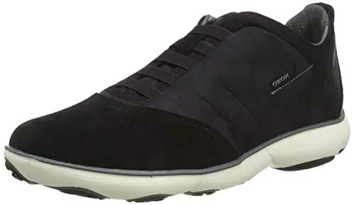 Geox U Nebula Bcarpe da Ginnastica Basse Uomo, Nero Black C9999