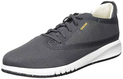 Geox Uomo U Aerantis D Sneakers Uomo, Grigio