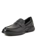Geox U Smoother F Bocassini Uomo, Nero