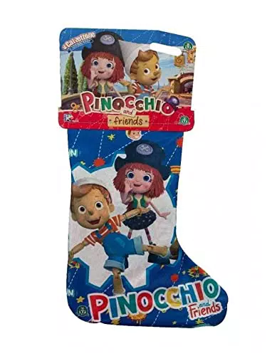 Giochi Preziosi Calzettone 2023 - L'Originale E Colorata Calza Della Befana Con Sorpresa Di Pinocchio '23 And Friends