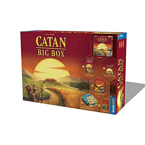 Giochi Uniti - Catan Big Box, Gioco da tavolo, Catan