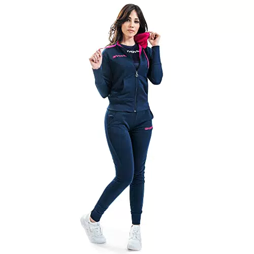 GIVOVA TUTA LADY BLU/FUXIA