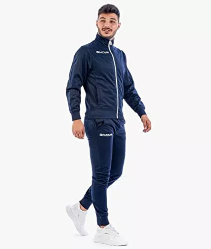 GIVOVA TUTA TORINO TRIACETATO BLU/BIANCO