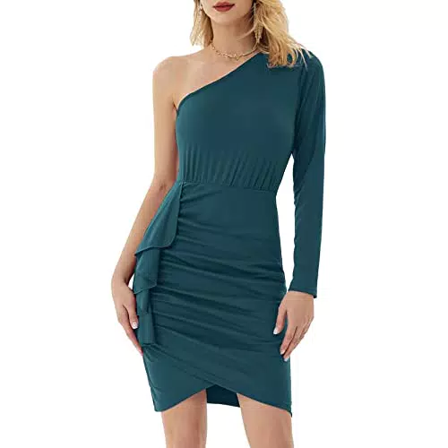 GRACE KARIN Abito da Cocktail con Maniche a 3/4 da Donna Abito Elegante a Tubino Abito Vintage retrò Rockabilly CL1692A22-1_XL