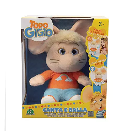 Grandi Giochi, Peluche di Topo Gigio Canta e Balla