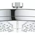 Grohe Vitalio Start Soffione Doccia a un Getto, Raccordo a sfera con angolo di inclinazione orientabile