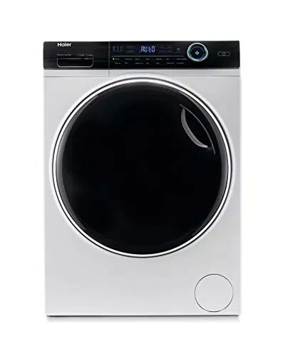 Haier HWD80-B14979, Serie I-Pro 7 Lavasciuga Slim, Bianco