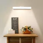 Hapfish Lampada da Tavolo Senza Fili 4000mAhampade da Scrivania LED Magnetica con Telecomando Touch e Wireless Dimmerabileuce Notturna con Ricaricabile USB per Cucinaetturaavorare
