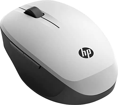 HP - PC Dual Mode Mouse 300 Wireless e Bluetooth, 2 Tasti PreProgrammati