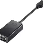 HP - PC P7Z54AA Adattatore da USB-C a VGA, Nero