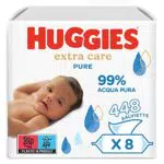 Huggies Pure Extra Care Salviette Umidificate per Bambini