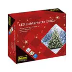 Idena 30441 - Catena luminosa LED con 300 LED in bianco caldo