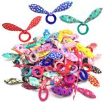 ILamourCar Elastici capelli, 100 Pezzi Fascia Elastica per Bambini