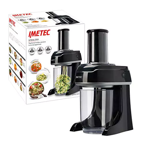 Imetec Sp 100 Spiralizer Elettrico, Tagliaverdure a Spirale