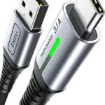 INIU Cavo USB C Ricarica Rapida QC 3