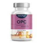 Integratore OPC Estratto di semi d'uva Resveratrolo con Vitamina C, 180 Capsule
