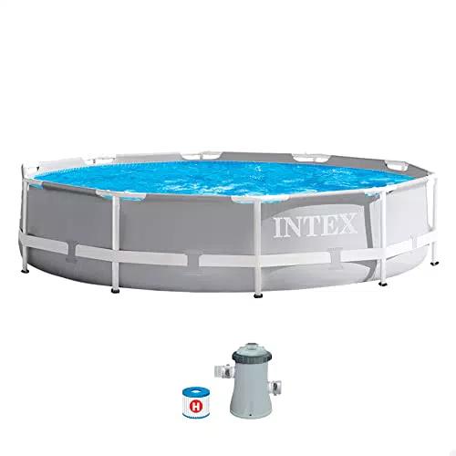 Intex 26702 Piscina Prisma Frame Con Pompa Filtro, 305 X 76 Cm