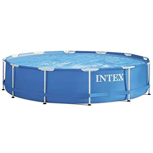 Intex 28212 Metal Frame Piscina con Pompa Filtro, 6500 L