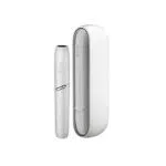 IQOS 3 DUO Bianco con Cover Laterale Magnetica color Grigio Peltro