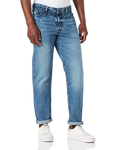 Jack & Jones Jjichris Jjoriginal CJ 815 Jeans, Blu Denim