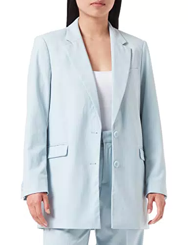 Jack & Jones Jjxx Jxchloe Oversized Blazer Noos, Azzurro