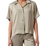 JACK & JONES Jjxx Jxlisa SS Comfort Satin Shirt SN Camicia da Donna