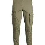 Jack & Jones Jpstace Jjdex Tapered AKM Dusty O. Noos Pantaloni Cargo
