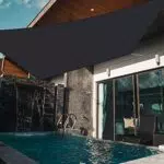 Jneaicn Tende da Sole per Esterno Vela Ombreggiante Grigio Scuro 3×4m Vela da Giardino per Giardino Terrazza Tenda da Campeggio e Protezione UV