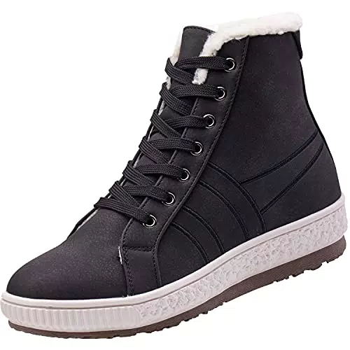 katliu Stivali Donna Invernali Caldo Foderati Trekking Snow Boots da Neve Antiscivolo Scarpe da Neve Outdoor