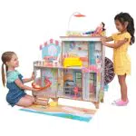 KidKraft Mare con Ruota Panoramica Casa delle Bambole in Legno con 19 Accessori