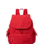 Kipling City Pack S, Zaino Donna, Rosso, Taglia unica