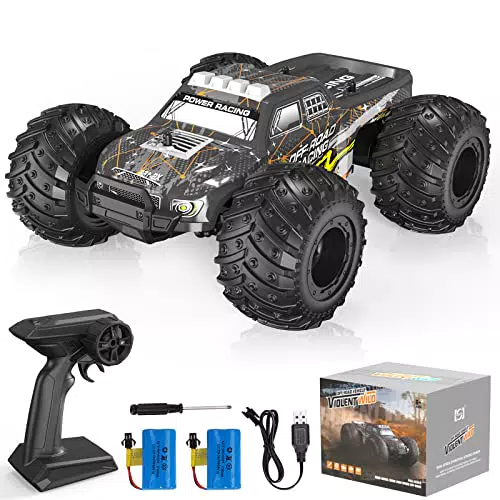 Kizeefun Auto telecomandata, RC Auto Offroad Truck 20 km/h All Terrains RC Auto