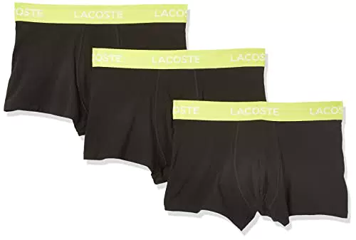 Lacoste 5h8387 Intimo, Nero/Lime