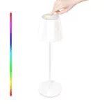 Lampada da Tavolo Senza Fili, Impermeabile IP54 Dimmerabile Lampada da tavolo a LED