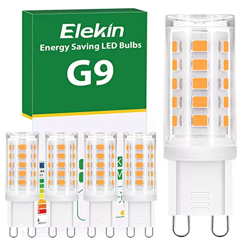 Lampadina LED G9, Elekin G9 Lampadine LED, 5 Pezzi 5W Lampadina G9