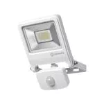 LEDVANCE Endura Flood Proiettore da Esterno con Sensore Nero 20W Luce Calda 3000K