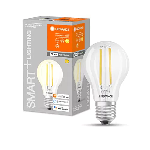 Lampada LED intelligente con tecnologia WiFi, attacco E27