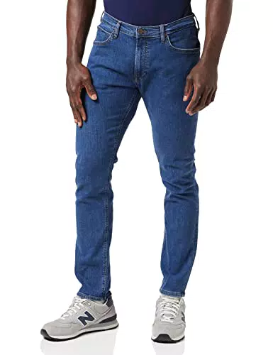 Lee Luke Jeans Jeans Uomo, Blu , 33W/36L