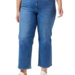 Lee WIDE LEG LONG Jeans Donna, Blu