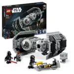 LEGO 75347 Star Wars TIE Bomber Model Building Kit, Modellino da Costruire di Starfighter con Droide Gonk e Minifigure di Darth Vader con Spada Laser