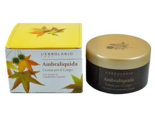 L'Erbolario, Crema Corpo Ambraliquida, Trattamento Emolliente e Tonificante