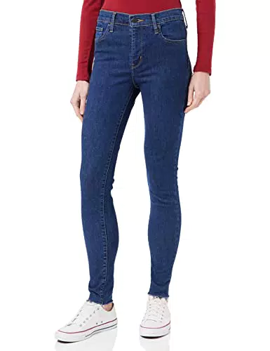 Levi's 720 Hirise Super Skinny Echo Stonewash, Jeans Donna