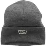 Levi's Batwing Embroidered SLOUC Cuffia, Grigio, Taglia Unica Uomo